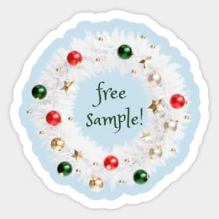 free sample scentsy sticker Sticker